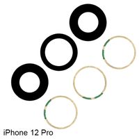 iPhone 12 Pro Kamera Linse Glas Camera Glass Lens + Kleber Set Neu