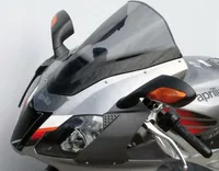 Szyba motocyklowa MRA APRILIA RSV MILLE R/FACTORY, RR, 2004-2009, forma R, przyciemniana