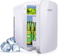 YOLEO mini-kühlschrank 15L Edelstahl, Warmhaltebox Kühlbox Auto mit Kühl- und Heizfunktion, 065 ℃ Temperatureinstellbar, für Schlafzimmerbüro RV Auto, für Getränk Kosmetik Milch YOLEO mini-kühlschrank 15L Edelstahl, Warmhaltebox Kühlbox Auto mit Kühl- und Heizfunktion, 065 ℃ Temperatureinstellbar, für Schlafzimmerbüro RV Auto, für Getränk Kosmetik Milch