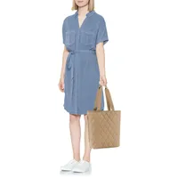 reisenthel classic shopper M, Einkaufstasche, Tragetasche, Rhombus Ginger, 8 L, DH6045