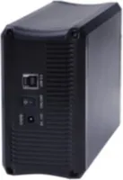 Logilink Geh. 8.9cm (3,5") USB 3.0/2-Bay Raid black Alu