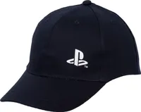 Czapka z daszkiem PlayStation - Granatowa, regulowana z zapięciem na rzep, wykonana z wysokiej jakości bawełny, oficjalnie dla fanów gier