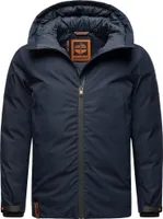 Stone Harbour Moagaa Wasserdichte Herren Winterjacke mit Kapuze Wintermantel Outdoor Parka Navy Gr. 56 - XXXL
