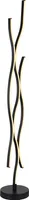 Globo Lighting Stehleuchte Metall schwarz matt, LED
