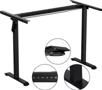 Jopassy Höhenverstellbar 70-115cm Schreibtisch Elektrisch Tischgestell mit 4 Memory-Funktion