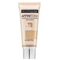 Maybelline Affinitone 14 Creamy Beige Flüssiges Make Up mit Hydratationswirkung 30 ml