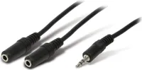 Klinkenst. 3,5mm Stereo/ 2Klinkenbuchse 3,5mm 0,2m