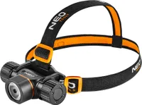 NEO TOOLS Latarka czołowa akumulatorowo/bateryjna USB 2000lm CREE XHP50.2 LED