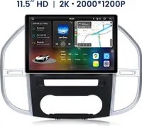 11.5" Radio samochodowe Android 13 8+256G 8-rdzeniowe Dla Mercedes-Benz Vito W447 2014-2020 CarPlay Android Auto GPS Navi WIFI 4G BT USB DAB+ SWC