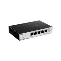 D-Link 5-Port Desktop Switch (DGS-1100-05PD) [Gigabit-LAN, PoE, Smart Managed, Auto Surveillance]
