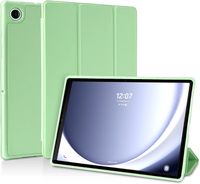 Ochranný kryt pro Samsung Galaxy Tab A9+ Plus 11" (2023), silikonový TPU, Smart Folio se stojánkem - mátově zelený