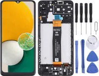 Für Samsung Galaxy A13 5G SM-A136U Display Full OLED Display mit Rahmen Schwarz Ersatzteil Reparatur