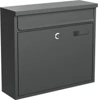 BASI - Briefkasten - BK 360M - Stahl matt anthrazit - 2170-0902