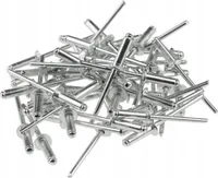 Aluminium Nieten 4.0x10mm, 50Stück