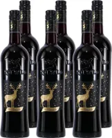 Peter Mertes Rotwild Glühwein rot, 6x 0,75 Liter, mit Aromen von Zimt, Nelke und Vanille