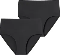Schiesser Maxi-slip unterhose unterwäsche Invisible Soft schwarz 44