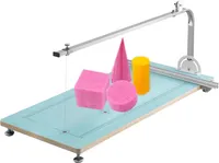 VEVOR 20CM Styropor-Schneidemaschine, Heißer Draht-Schaumschneider, Einstellbare Temperatur, Schaum-Schneidemaschine, Werkbank, Arbeitstisch