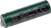 vhbw Akku Ersatz für Moser 1584-7100 für Haarschneidemaschine (800 mAh, 3,7 V, Li-Ion)