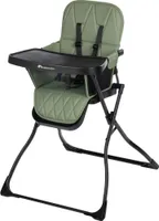 Bebeconfort Lily, Babyhochstuhl, 6 Monate-3 Jahre, 9-15 kg, ultrakompakt faltbar, leichter Hochstuhl (4 kg), leicht zu reinigen, Mineral Green