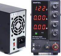 Zasilacz laboratoryjny Regulowany zasilacz DC Zasilacz laboratoryjny 0-120V 0-3A Amperomierz z wyświetlaczem LED Tr