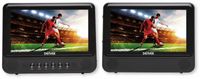 Inter Sales MTW-757 Kopfstützen DVD-Player mit 2 Monitoren Bilddiagonale 17.78 cm 7