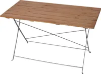 Biergartentisch Garmisch, Klapptisch Gartentisch, lackiert 120x60x70cm  natur
