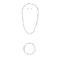 Klassisches Perlenschmuck-Set