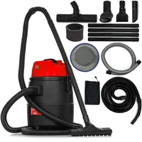 LEHMANN Tang Poolsauger, für Pools und Teiche, Trocken-/Nasssaugen, 1400W, 30L