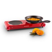 Klarstein LC4-Captain-Cook²-R, 2400 W, dvojitá varná platňa, Ceran, infračervené