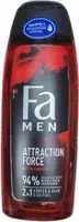 Fa Men Attraction Force 2in1 Body & Hair Shower Gel with Refreshing Bergamot & Lime Scent 250ml