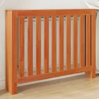 vidaXL Grzejnik boazeryjny woskowany brązowy 108,5x19x84 cm lite drewno