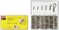100 Splinte Sicherungssplinte Splint Sortiment Sicherungsstifte Set Stifte
