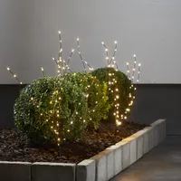 Dekoracja ogrodowa 3 drzewka Led REEDY 60 cm