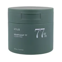 ANUA HEARTLEAF 77% CLEAR PAD (70EA) Nawilżająco-tonizujące płatki nasączone esencją