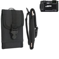 K-S-Trade Kameratasche Gürteltasche kompatibel mit Nikon Coolpix W300 Outdoor Gürtel Tasche für Kompaktkamera Holster Fototasche wasserabweisend