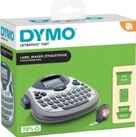 Dymo LetraTag LT-100T Tischgerät QWERTZ-Tastatur - Etiketten-/Labeldrucker