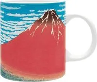 Hokusai - Red Fuji - Tasse
