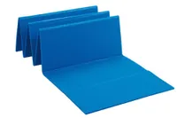 Fitnessmatte 180 x 51 cm 7 mm blau