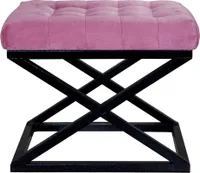 Taburet Capraz - Black, Fuchsia, Černá, Fushcia