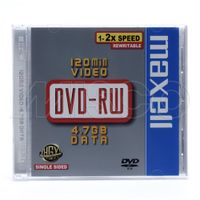Maxell Dvd+rw 4.7GB DVD+RW, 4,7 GB, 120 min