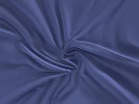 Kvalitex Satinlaken mit Gummizug 100x200cm dunkelblau