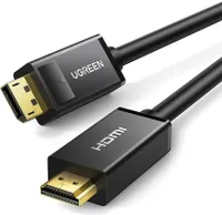 Ugreen HDMI Kabelunidirektionales DisplayPort zu HDMi Kabel 4K 30Hz 32 AWG 3m