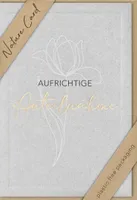 bsb 693020-2 Trauerkarte - Natur Card, inkl. Umschlag