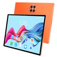 10.1 Zoll Tablet mate50  ▏Android 12 ▏8GB+256GB  ▏10 Core MTK6797-Prozessor  ▏1960x1080 Auflösung  ▏5G WIFI/Bluetooth 5.0  ▏Front 8M Hinten 16M Kamera ▏Deutsch Tschechisch, Farbe: Orange