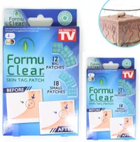 Formu Clear® Skin Tag Patch - 60 Stück – Warzenpflaster, Warzenentferner, schmerzfreie natürliche Behandlung,  getestet