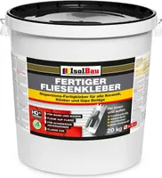 Isolbau Fertig-Fliesenkleber - Dispersionskleber für Fliesen auf Wand & Boden im Innen- & Außenbereich - 20 kg Eimer