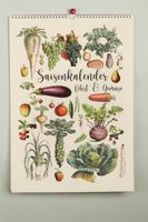 Saisonkalender Obst und Gemüse A4 | Wandkalender Küche