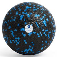 TRENDY SPORT Bola Faszienball schwarz/blau 10 cm
