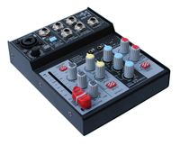 E-Lektron AIM-42 4-Kanal Streaming Audio-Mixer Live Mischpult inkl. USB-Interface | Soundkarte | Streaming, Recording, Gaming, usw. | EL172604