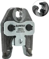 Sanpro Pressbacke / Presszange - V - Profil, Größe V 35 (Pressbacke/Presszange)